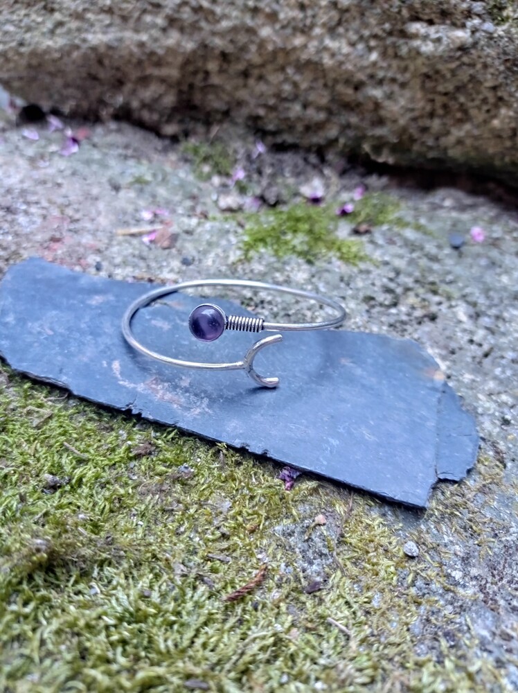 Pulsera rigida amatista1